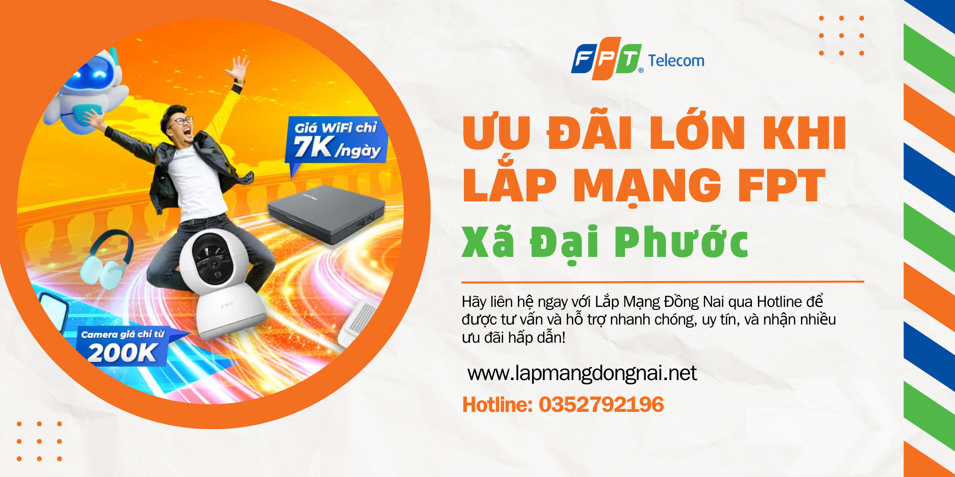 9+ Ưu Đãi Khi Lắp Mạng FPT Xã Đại Phước Trong Năm 2025